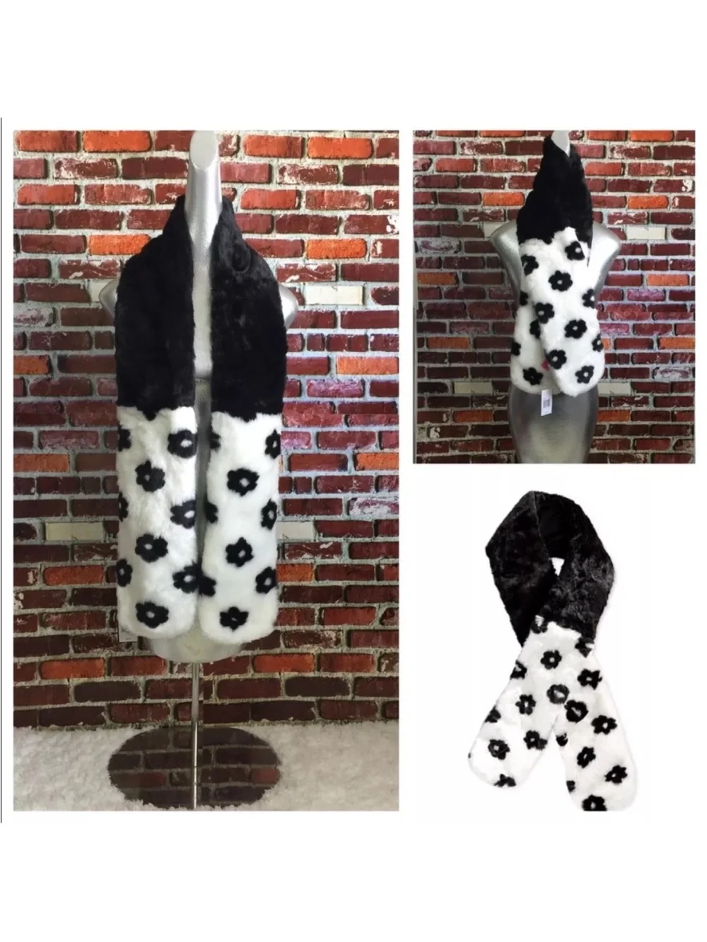 Betsey Johnson faux fur